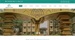 Desktop Screenshot of markazalumni.org