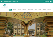 Tablet Screenshot of markazalumni.org